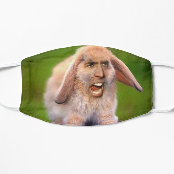 Nicolas Cage Bunny Photoshop Flat Mask