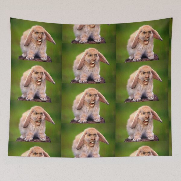 Item preview, Nicolas Cage Bunny Photoshop designed and sold by aliciahyde.