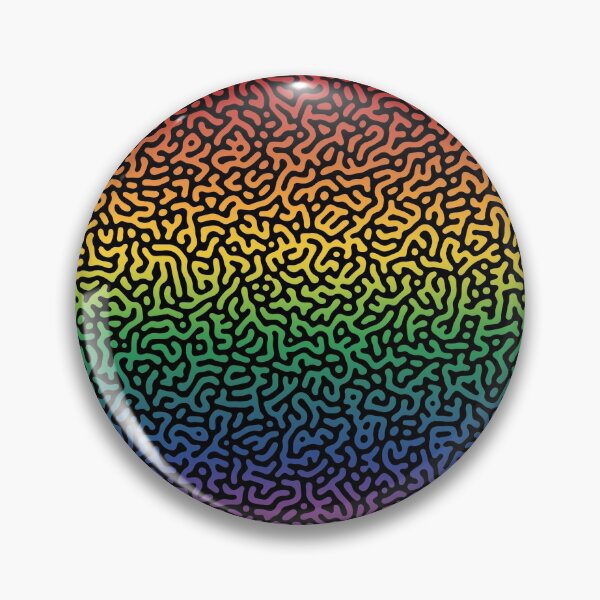 Item preview, Rainbow Turing Pattern designed and sold by amos20111.