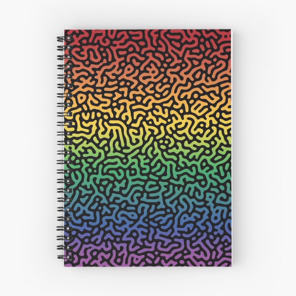 Aperçu de l'œuvre Motif de Turing arc-en-ciel créée et vendue par amos20111.