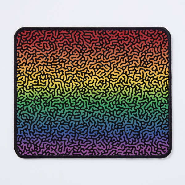 Item preview, Rainbow Turing Pattern designed and sold by amos20111.