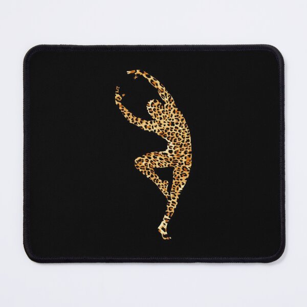 Item preview, LYRICAL BALLET - LEOPARD CHEETAH TEXTURE - MALE DANCER SILHOUETTE designed and sold by KoolDsignsDANCE.