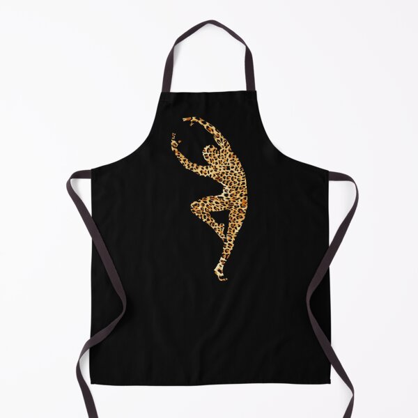 Item preview, LYRICAL BALLET - LEOPARD CHEETAH TEXTURE - MALE DANCER SILHOUETTE designed and sold by KoolDsignsDANCE.