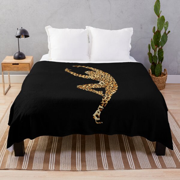 Item preview, LYRICAL BALLET - LEOPARD CHEETAH TEXTURE - MALE DANCER SILHOUETTE designed and sold by KoolDsignsDANCE.