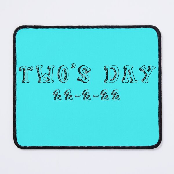 Item preview, Two's Day 22-2-22 in White Wizard Text - Historical Date designed and sold by Trinket-Trickster.