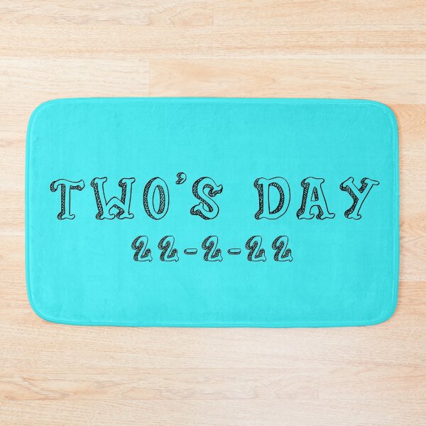 Item preview, Two's Day 22-2-22 in White Wizard Text - Historical Date designed and sold by Trinket-Trickster.