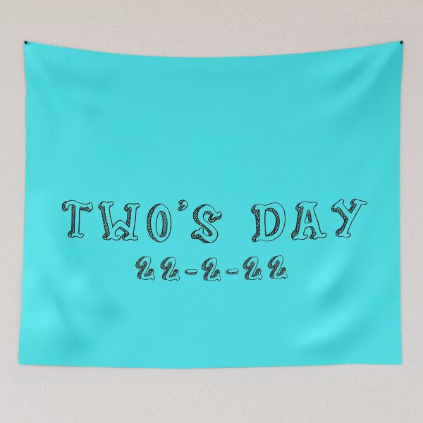 Item preview, Two's Day 22-2-22 in White Wizard Text - Historical Date designed and sold by Trinket-Trickster.