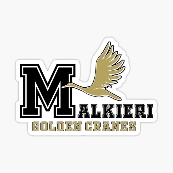 Artikel-Vorschau von Malkier Goldener Kranich, designt und verkauft von ModernMerida.