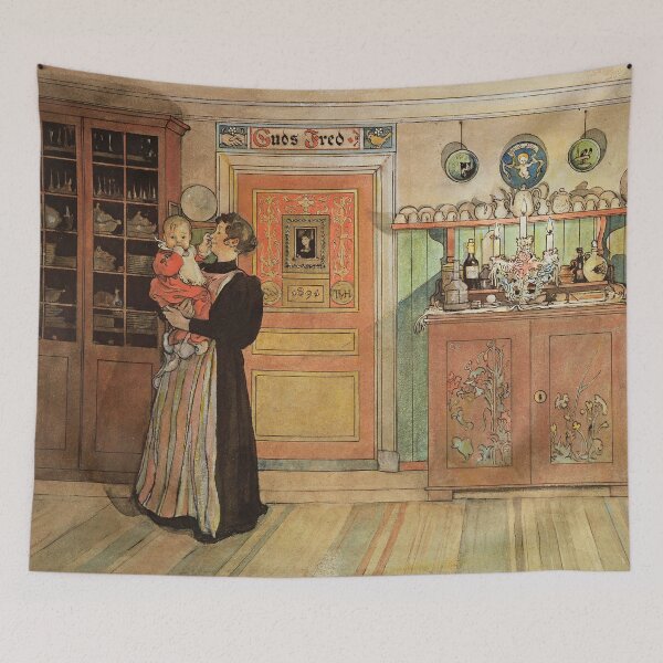 Item preview, Between Christmas and New Year - Carl Larsson designed and sold by brushandframes.