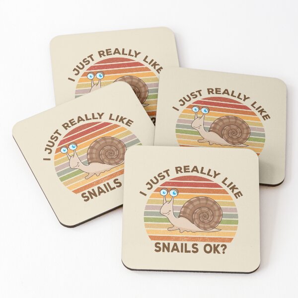 Item preview, I just really like snails ok, dark text,escargot, funny snail, snail quote, smiling snail, snail dad mom, cute snail, quotes saying designed and sold by SGS-.