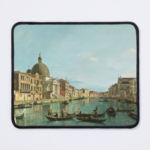 Item preview, The Upper Reaches of the Grand Canal with S. Simeone Piccolo - Canaletto designed and sold by brushandframes.