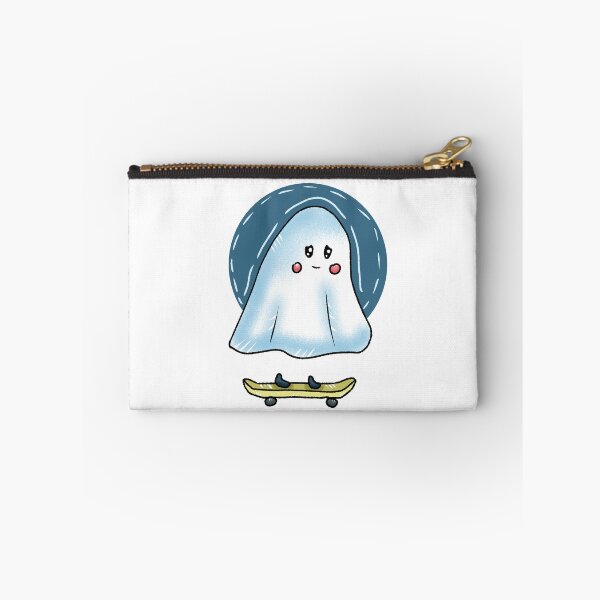 Item preview, Cute ghost on a skateboard designed and sold by booboosarts.