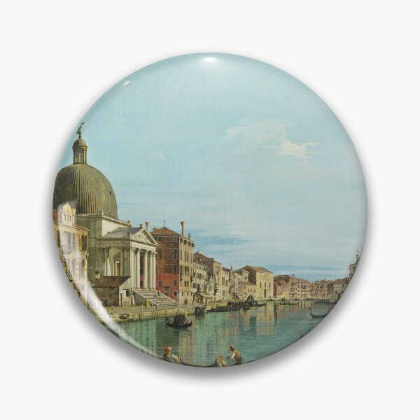 Item preview, The Upper Reaches of the Grand Canal with S. Simeone Piccolo - Canaletto designed and sold by brushandframes.