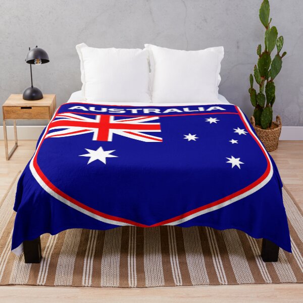 Item preview, Australia Flag Badge designed and sold by Cestus.