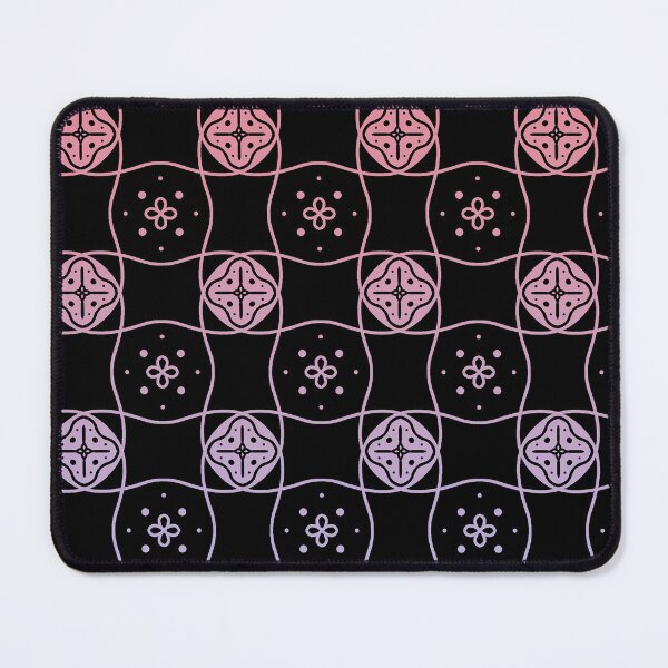 Item preview, Round Checkerboard red purple gradient designed and sold by BrandNameNerd.