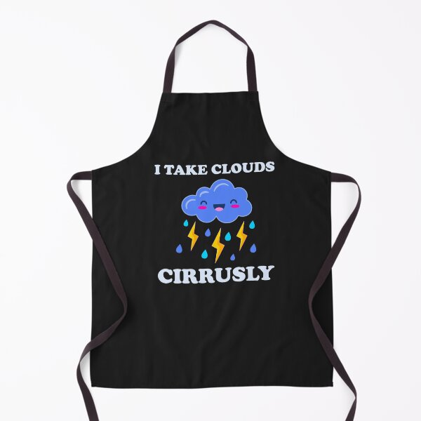 Item preview, I Take Clouds Cirrusly Funny Meteorologist Meteorology Joke Kawaii Clouds designed and sold by gkao.