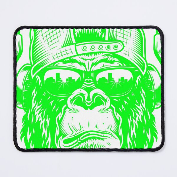 Item preview, Gorilla head in green designed and sold by PherppaXz.