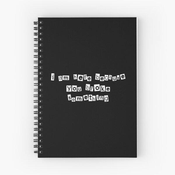 Item preview, i am here because you broke something funny text design designed and sold by artirio.