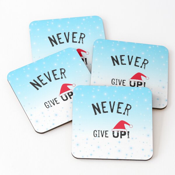 Item preview, Never give up. designed and sold by atktdesigns.