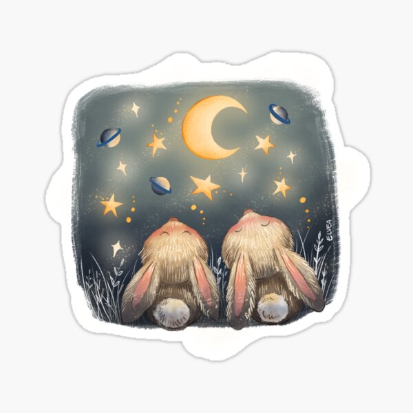 Starry Night Sticker