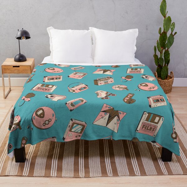 Item preview, 80s / 90s Retro Items Pattern designed and sold by Cardinal Designs.