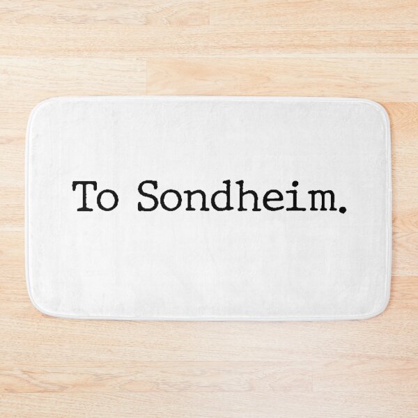 Item preview, To Sondheim, RENT. designed and sold by troublxs.