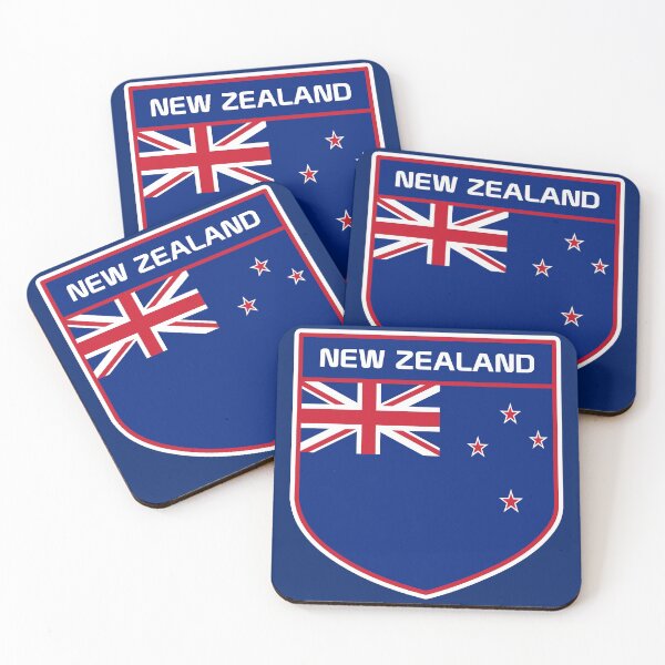 Item preview, New Zealand Flag Badge designed and sold by Cestus.