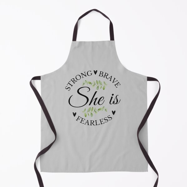 Item preview, She is strong, brave, fearless. designed and sold by NerdGrrl.