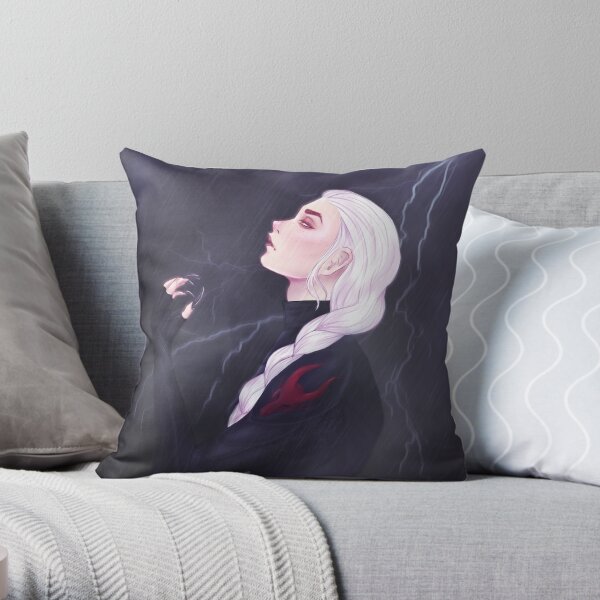 Manon Blackbeak Throw Pillow