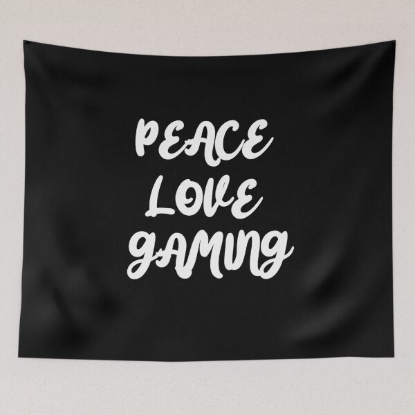 Item preview, Peace Love Gaming Funny Gaming Lover  designed and sold by Gamerss4Life.