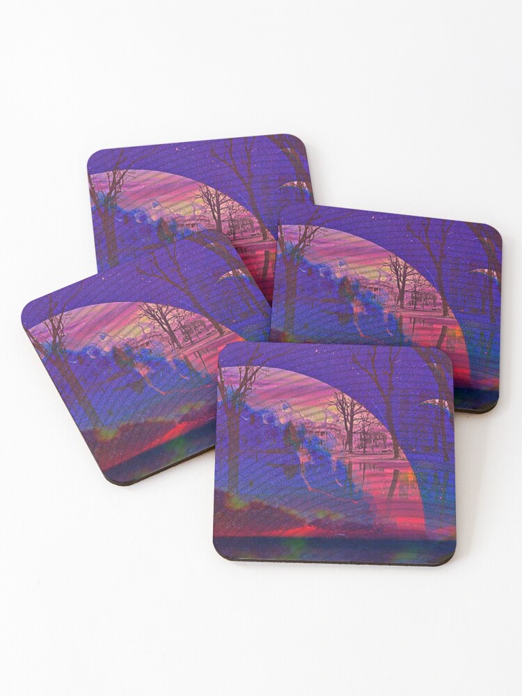 Thumbnail 1 of 5, Coasters (Set of 4), Sillions designed and sold by Alexdodier.