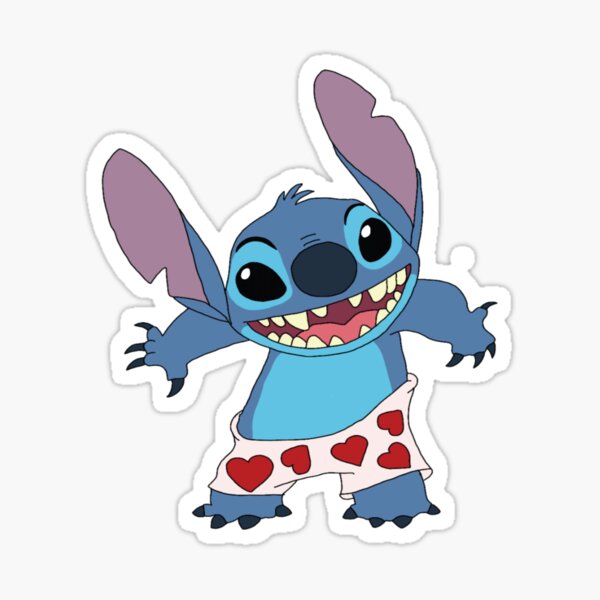 Valentines Day Stitch  Sticker for Sale by Trip Loven