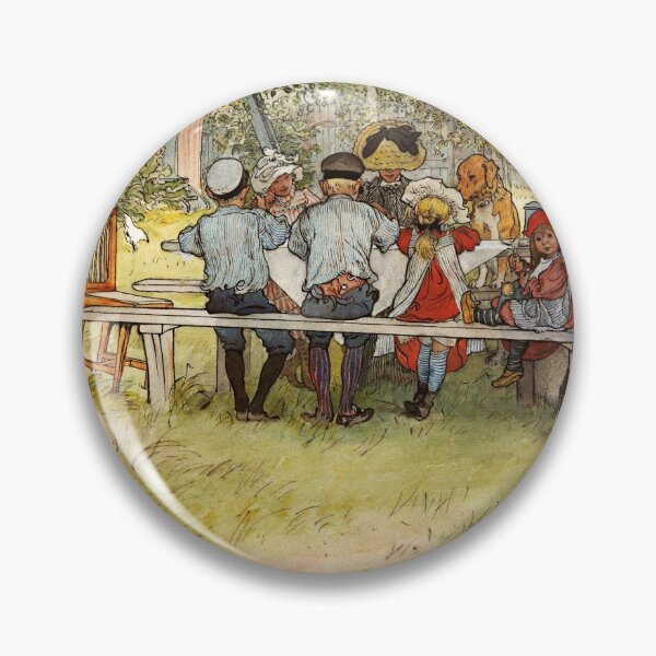 Item preview, Breakfast under the Big Birch - Carl Larsson designed and sold by brushandframes.