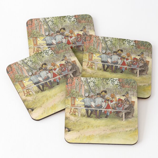 Item preview, Breakfast under the Big Birch - Carl Larsson designed and sold by brushandframes.
