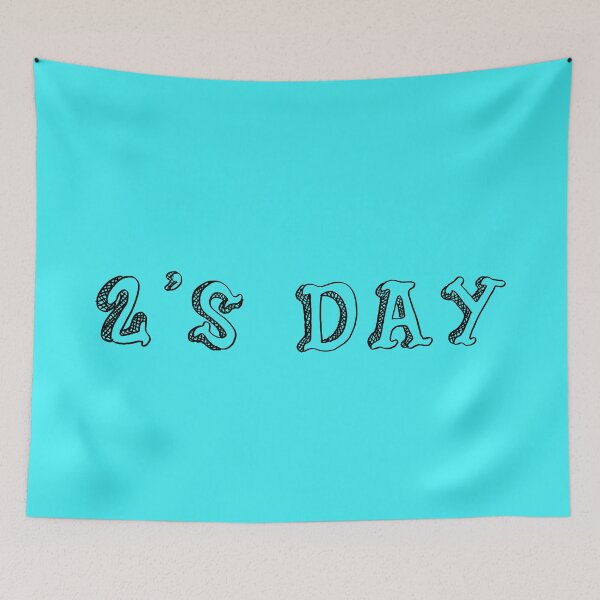 Item preview, 2's Day in White Wizard Text - Historical Date designed and sold by Trinket-Trickster.