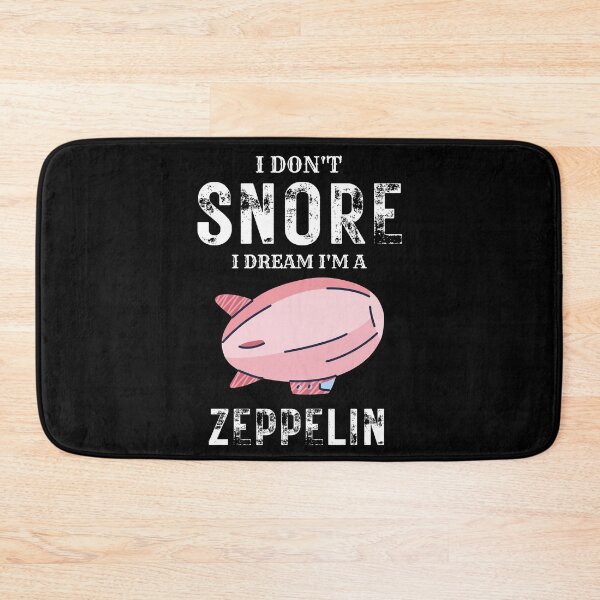 Item preview, I DON'T SNORE I DREAM I'M A ZEPPELIN SHIRT designed and sold by zoonix.