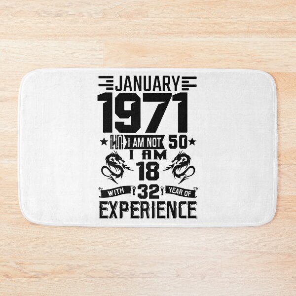 Item preview, Made in November 1971 I am 18 with 32 years of experience I am not 50 i am in 18 with 32 years of experience November All Original Parts Gift Premium Apparel Funny Holiday Xmas designed and sold by DesignByHeartUK.