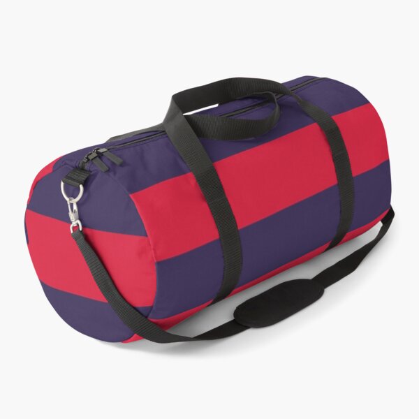 Item preview, Large NAVY BLUE and RED Horizontal STRIPES designed and sold by RachelMacht.