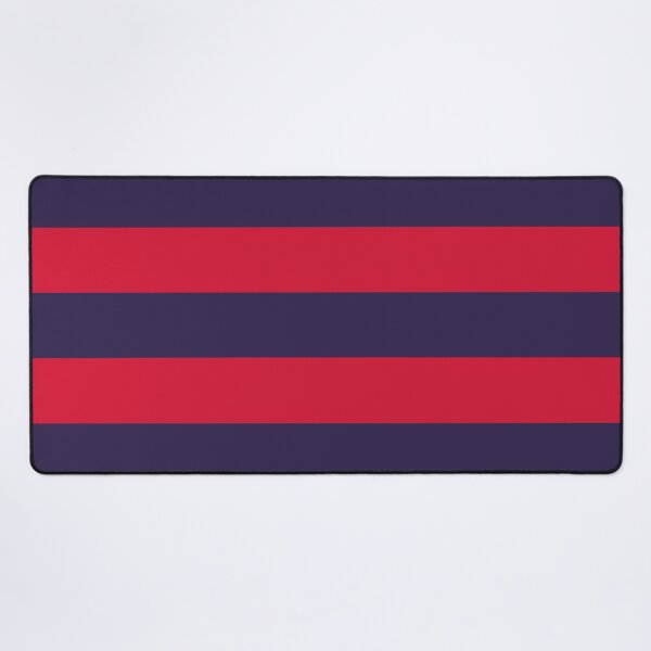 Item preview, Large NAVY BLUE and RED Horizontal STRIPES designed and sold by RachelMacht.