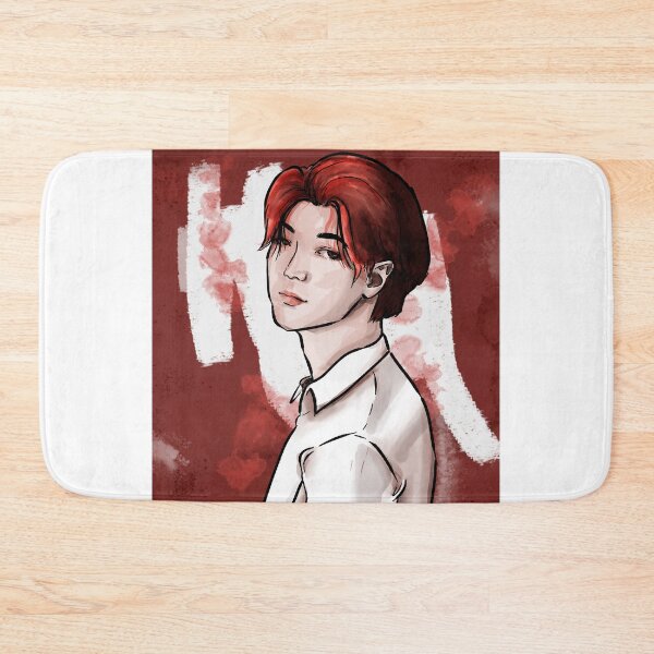 Item preview, handsome manga guy with flame red hair designed and sold by GLwithUs.