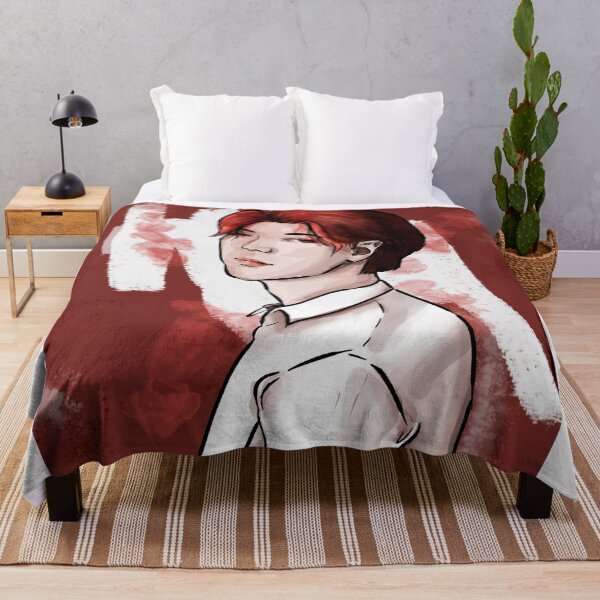 Item preview, handsome manga guy with flame red hair designed and sold by GLwithUs.