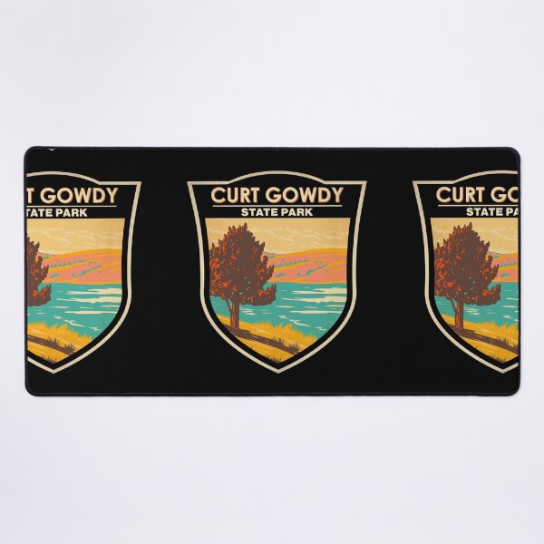 Item preview, Curt Gowdy State Park Wyoming Badge designed and sold by KrisSidDesigns.