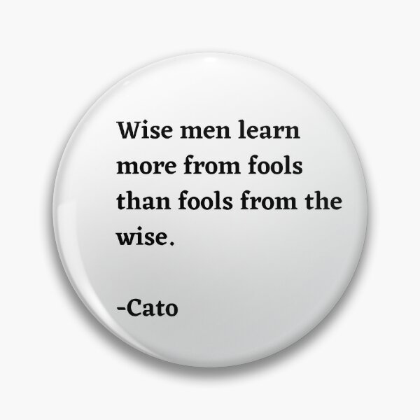 Item preview, Wise men T-shirt Cato Quote  designed and sold by GGSGetGoodStuff.