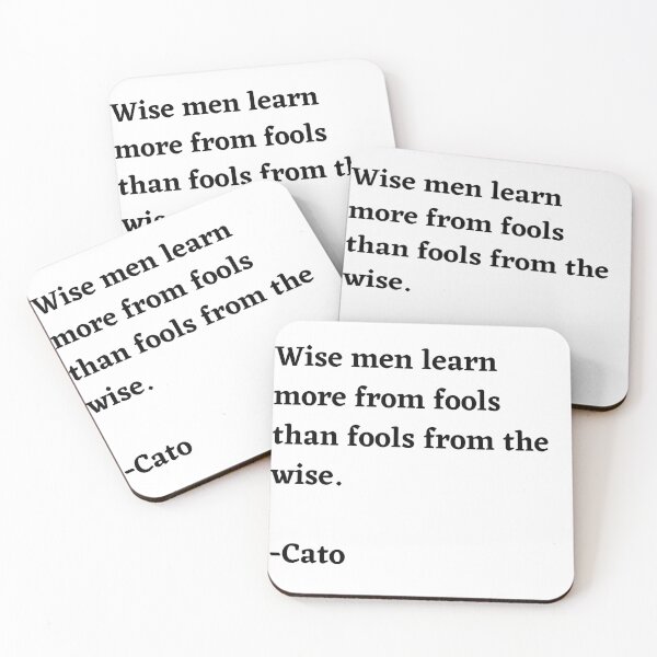 Item preview, Wise men T-shirt Cato Quote  designed and sold by GGSGetGoodStuff.