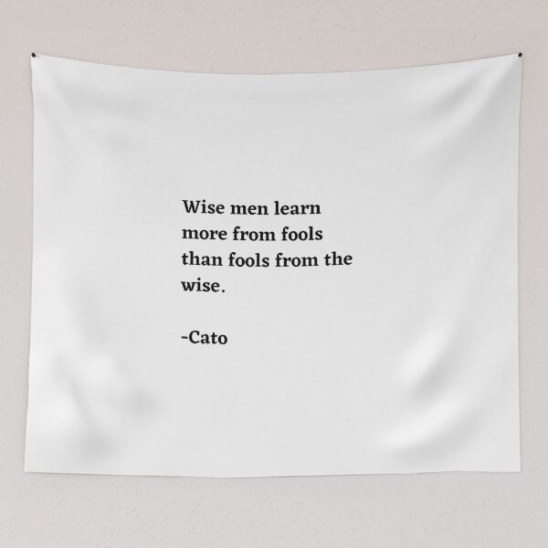 Item preview, Wise men T-shirt Cato Quote  designed and sold by GGSGetGoodStuff.