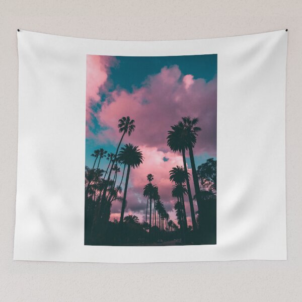 Item preview, Cotton Candy Palm Tree Sunset  designed and sold by newburyboutique.