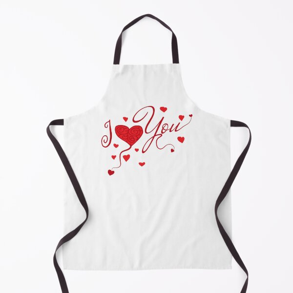 Item preview, Red "I love you!" designed and sold by MC Art Studio.