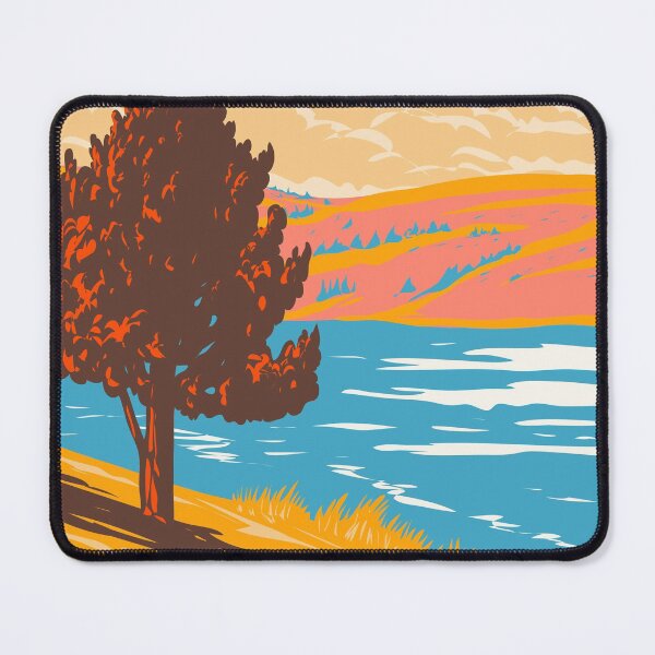Item preview, Curt Gowdy State Park Wyoming Vintage designed and sold by KrisSidDesigns.