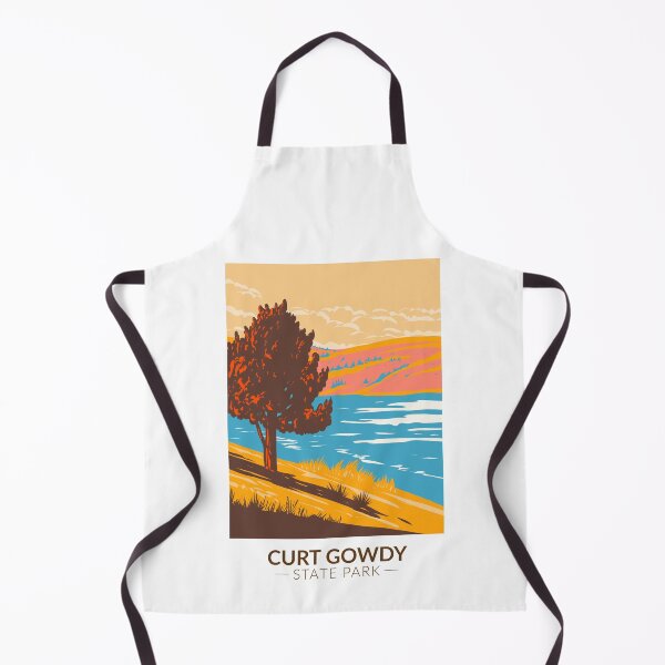 Item preview, Curt Gowdy State Park Wyoming Vintage designed and sold by KrisSidDesigns.
