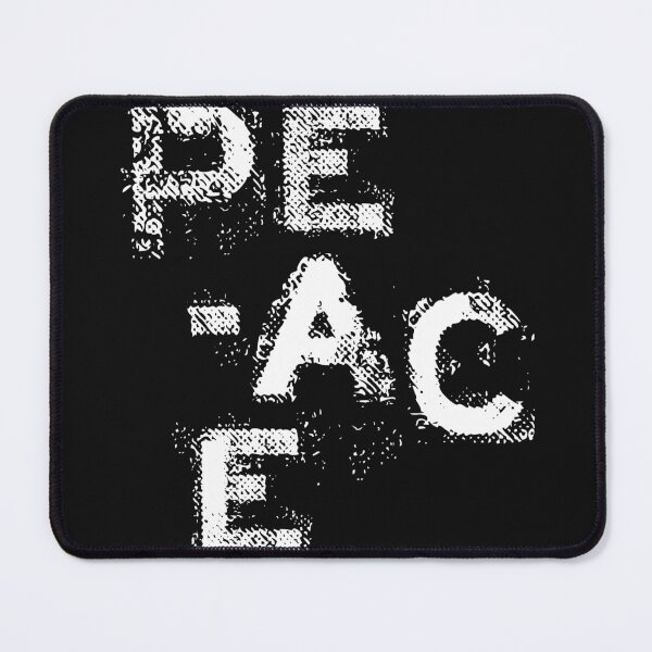 Item preview, Peace White Letters designed and sold by Alicia Buelow.